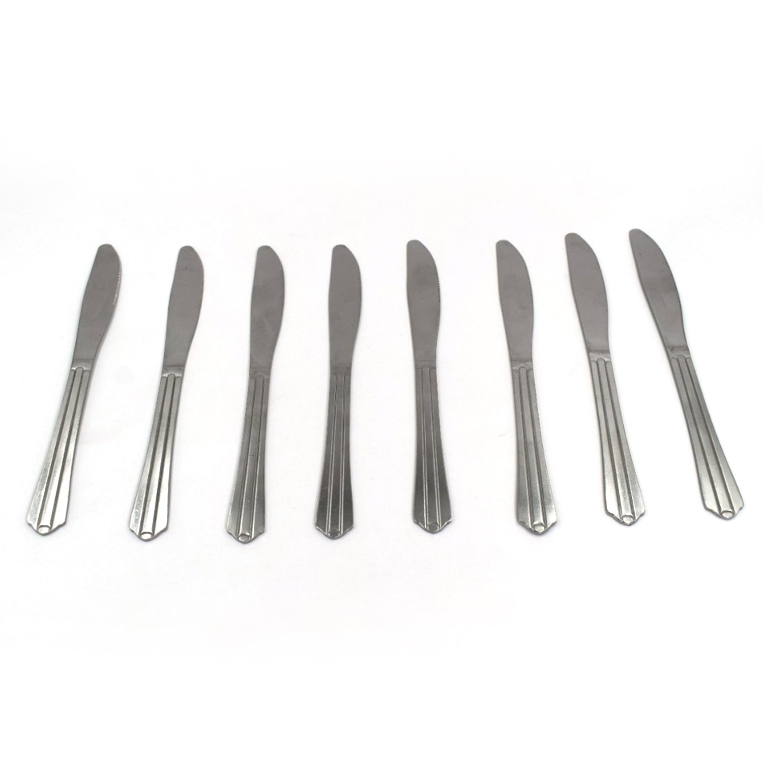 2777 8 Pieces Dinner Knife Cutlery Set Used for Salad sandwich and Portable to be Taken for Outing or Picnic DeoDap 2777 8 Pieces Dinner Knife Cutlery Set Used for Salad sandwich and Portable to be Taken for Outing or Picnic DeoDap